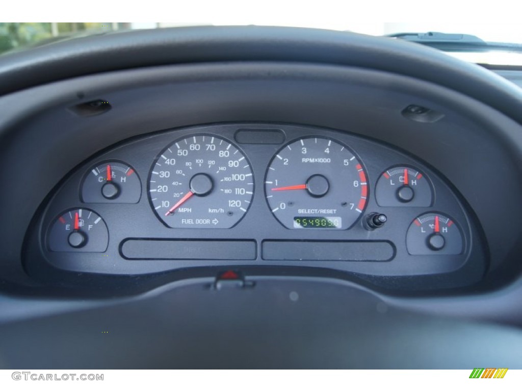 2004 Ford Mustang V6 Convertible Gauges Photo #71427923