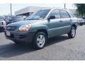 2008 Royal Jade Green Metallic Kia Sportage LX  photo #6