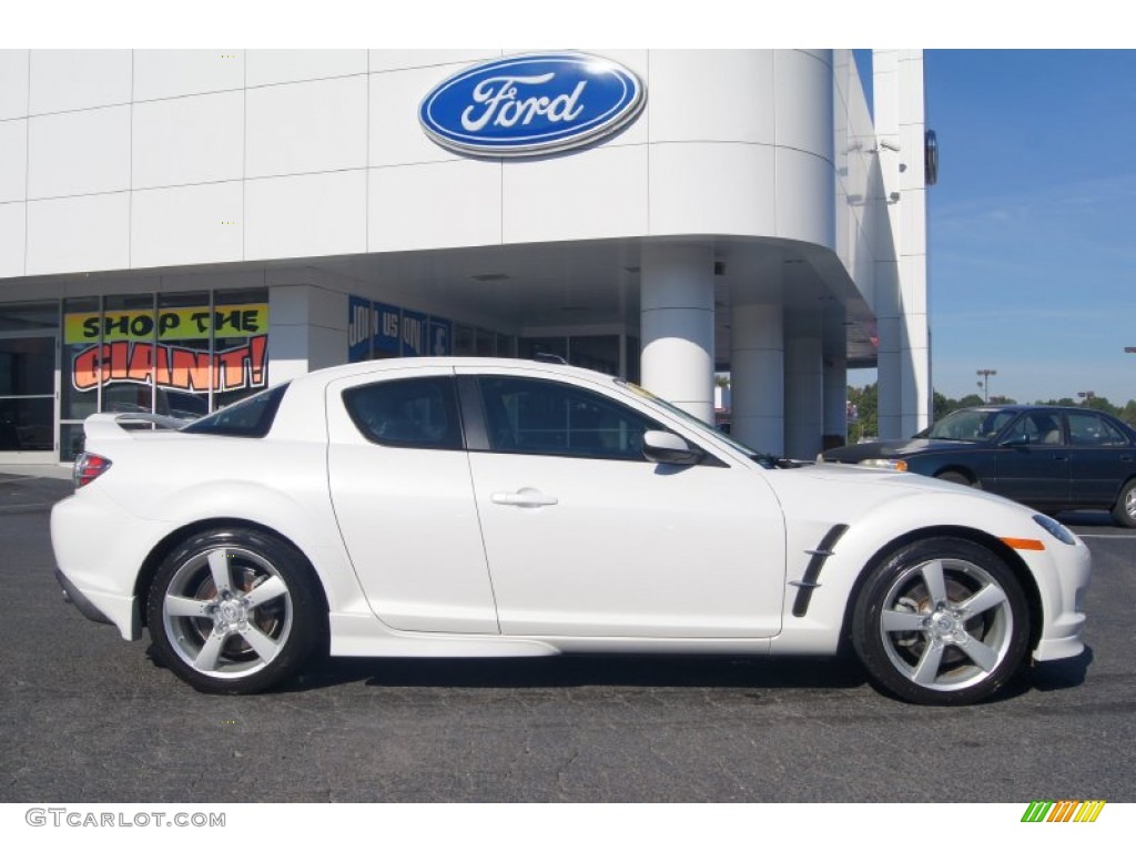 Whitewater Pearl 2005 Mazda RX-8 Standard RX-8 Model Exterior Photo #71428301