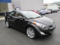 2013 Black Hyundai Elantra Limited  photo #3