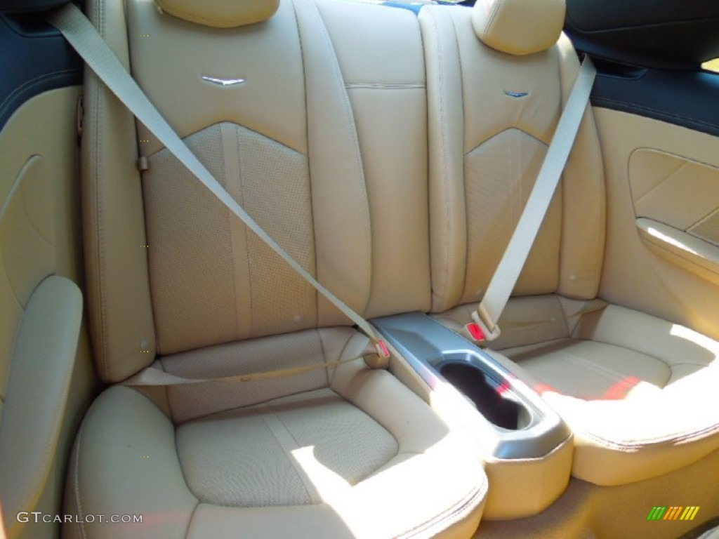 Cashmere/Cocoa Interior 2013 Cadillac CTS Coupe Photo #71428847