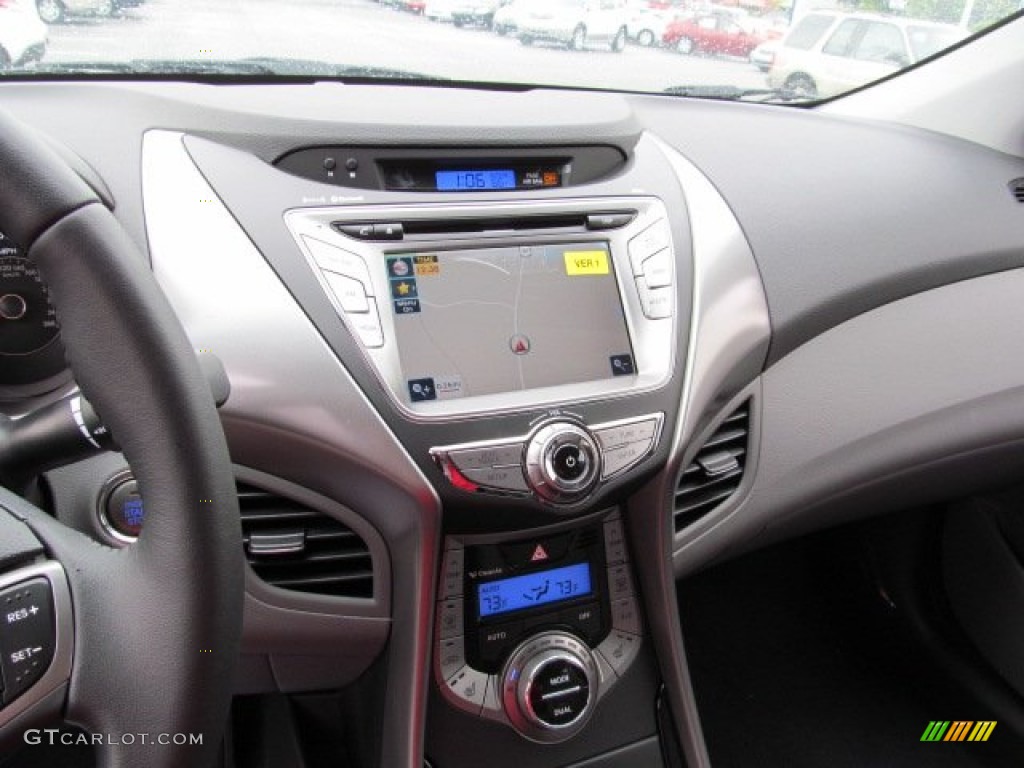 2013 Elantra Limited - Black / Gray photo #7