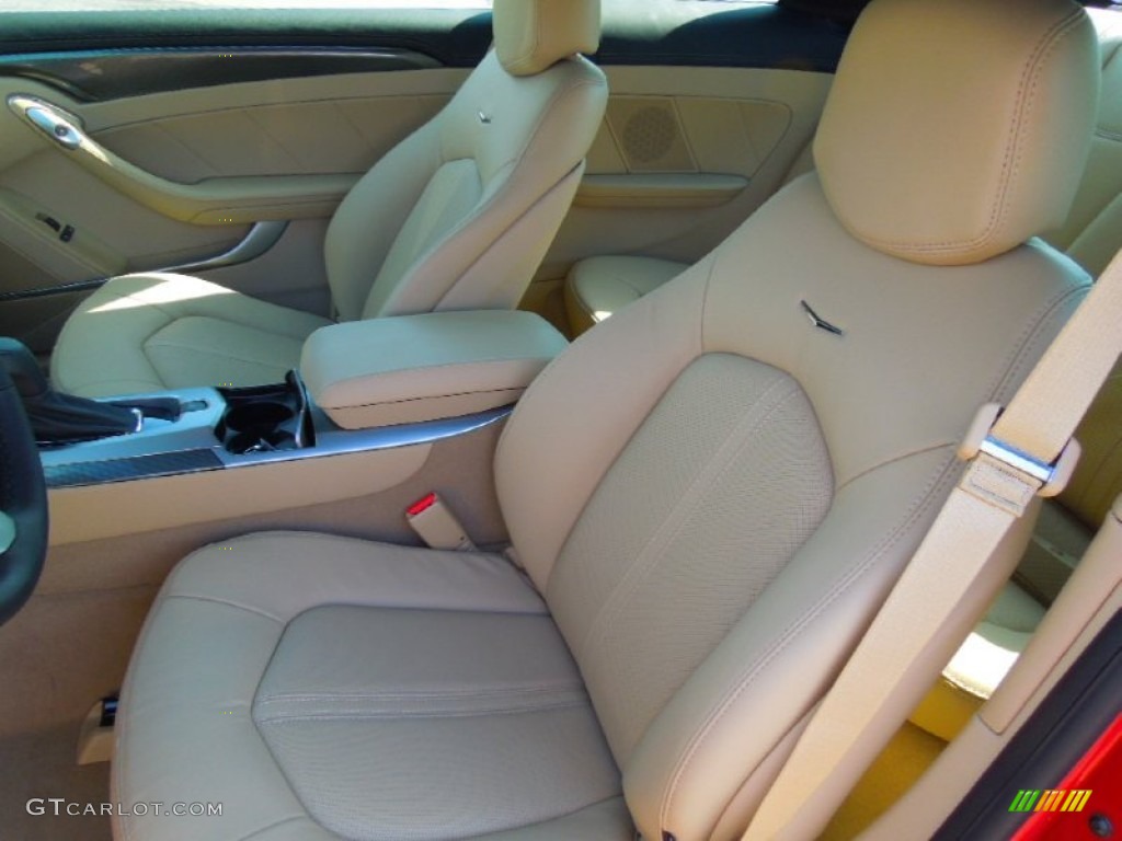 Cashmere/Cocoa Interior 2013 Cadillac CTS Coupe Photo #71429216
