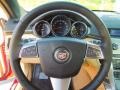 Cashmere/Cocoa 2013 Cadillac CTS Coupe Steering Wheel