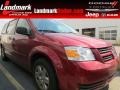 Inferno Red Crystal Pearl 2010 Dodge Grand Caravan SE