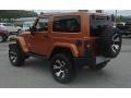 2011 Mango Tango Pearl Jeep Wrangler Sahara 4x4  photo #3