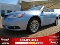 Crystal Blue Pearl 2013 Chrysler 200 Limited Hard Top Convertible