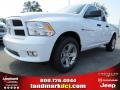 2012 Bright White Dodge Ram 1500 Express Quad Cab  photo #1