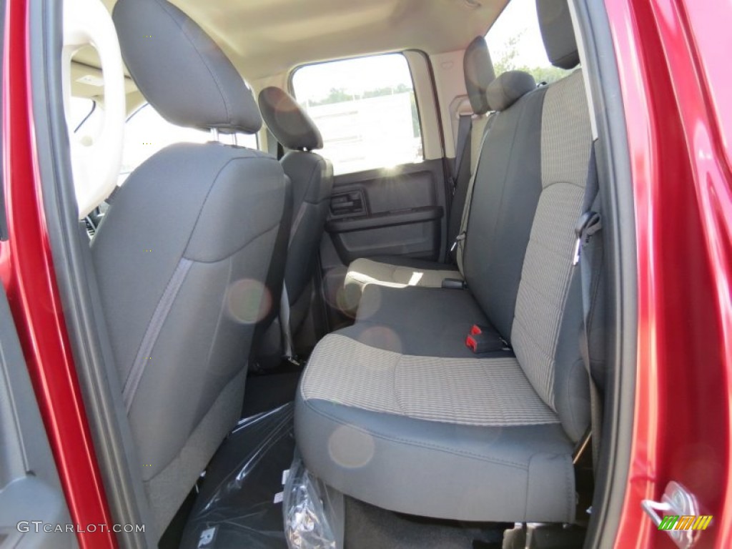 2012 Ram 1500 Express Quad Cab - Deep Cherry Red Crystal Pearl / Dark Slate Gray/Medium Graystone photo #8