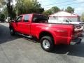 2002 Red Ford F350 Super Duty Lariat Crew Cab 4x4 Dually  photo #22