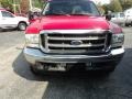 2002 Red Ford F350 Super Duty Lariat Crew Cab 4x4 Dually  photo #31