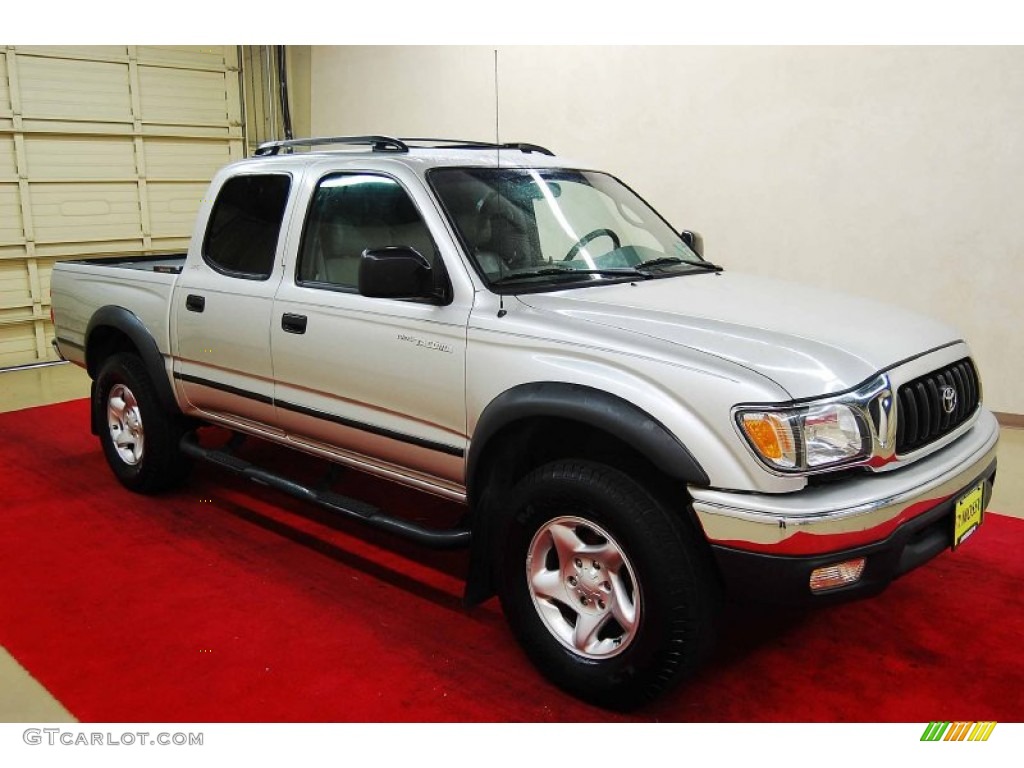 2004 Tacoma V6 PreRunner Double Cab - Lunar Mist Metallic / Charcoal photo #1