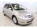 2010 Silver Shadow Pearl Toyota Sienna XLE  photo #1