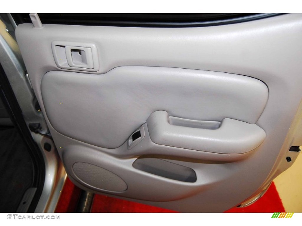 2004 Toyota Tacoma V6 PreRunner Double Cab Charcoal Door Panel Photo #71432762
