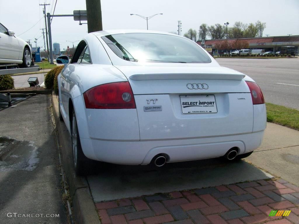 2003 TT 1.8T quattro Coupe - Brilliant White / Aviator Gray photo #11