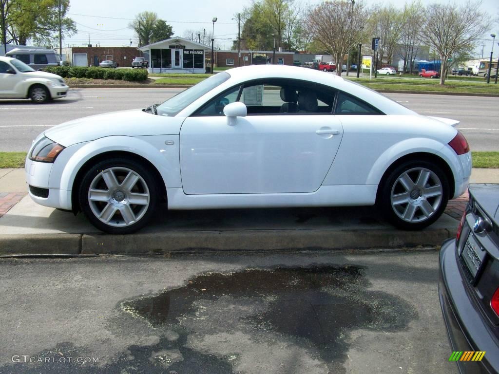 2003 TT 1.8T quattro Coupe - Brilliant White / Aviator Gray photo #13