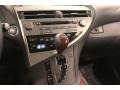 2010 Lexus RX Black/Brown Walnut Interior Transmission Photo