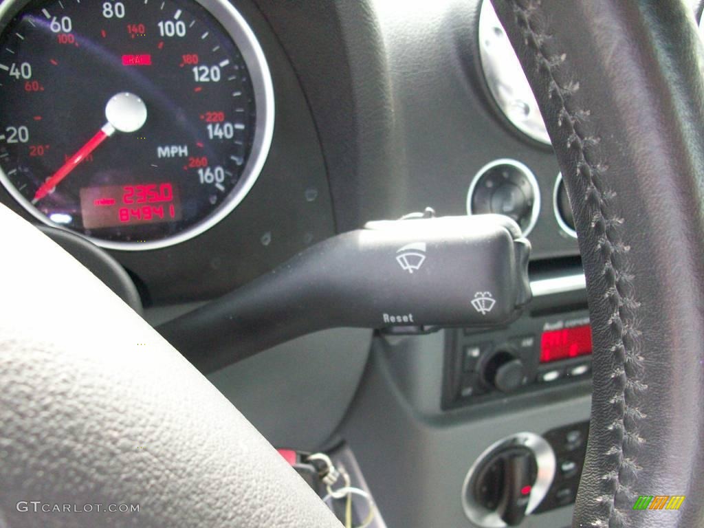 2003 TT 1.8T quattro Coupe - Brilliant White / Aviator Gray photo #21