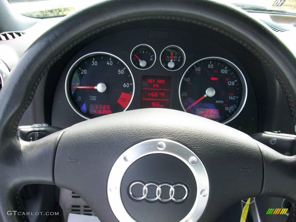 2003 TT 1.8T quattro Coupe - Brilliant White / Aviator Gray photo #22