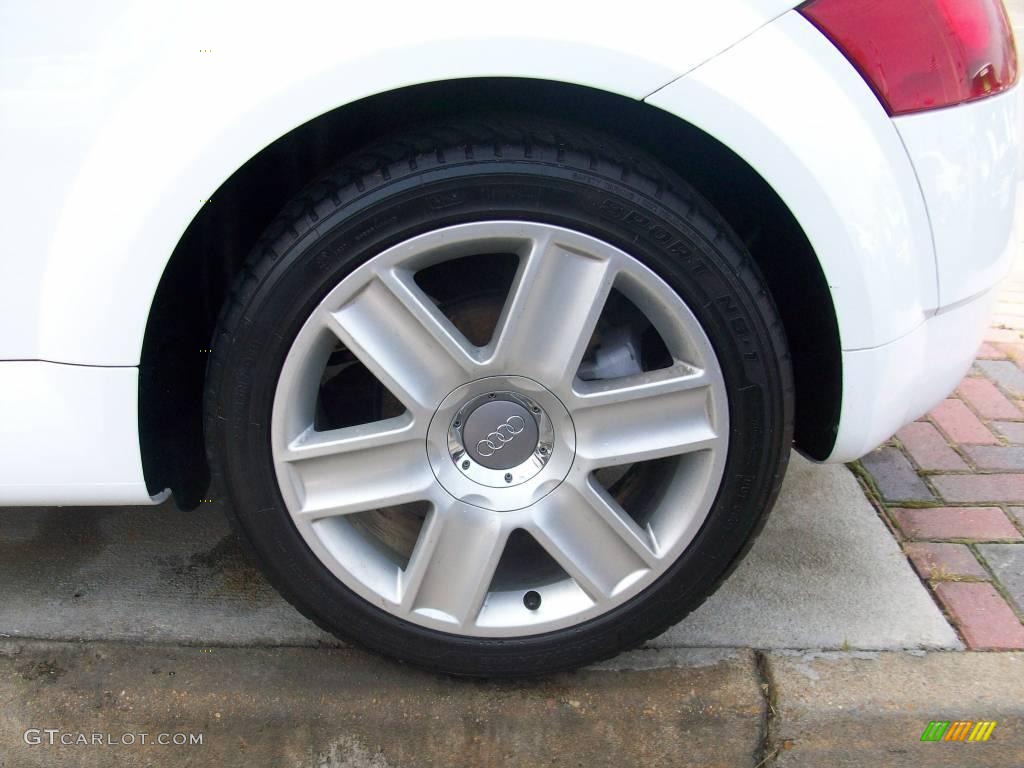2003 TT 1.8T quattro Coupe - Brilliant White / Aviator Gray photo #32
