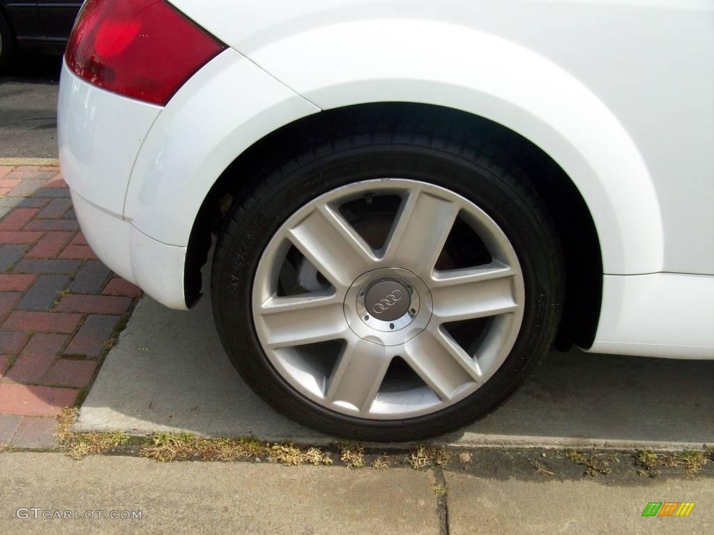 2003 TT 1.8T quattro Coupe - Brilliant White / Aviator Gray photo #33