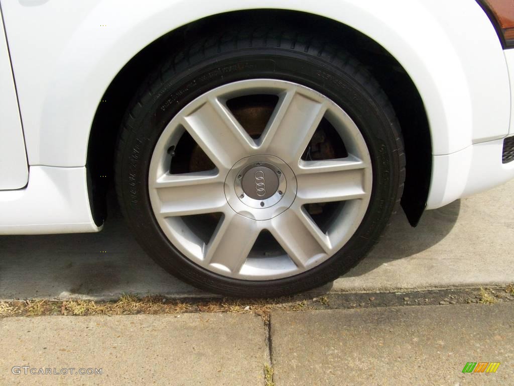 2003 TT 1.8T quattro Coupe - Brilliant White / Aviator Gray photo #34