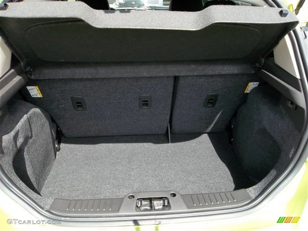 2013 Fiesta SE Hatchback - Lime Squeeze / Charcoal Black photo #21
