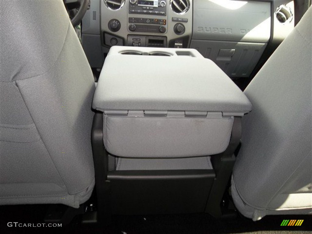 2012 F350 Super Duty XLT Crew Cab 4x4 - Oxford White / Steel photo #35