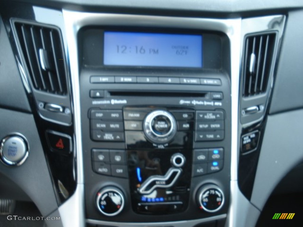 2011 Sonata Limited - Midnight Black / Black photo #18