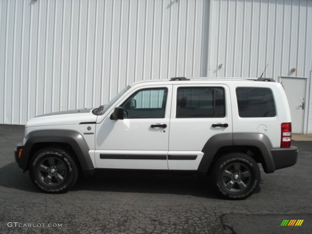 Bright White 2011 Jeep Liberty Renegade 4x4 Exterior Photo #71438219