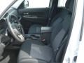 2011 Jeep Liberty Dark Slate Gray Interior Front Seat Photo