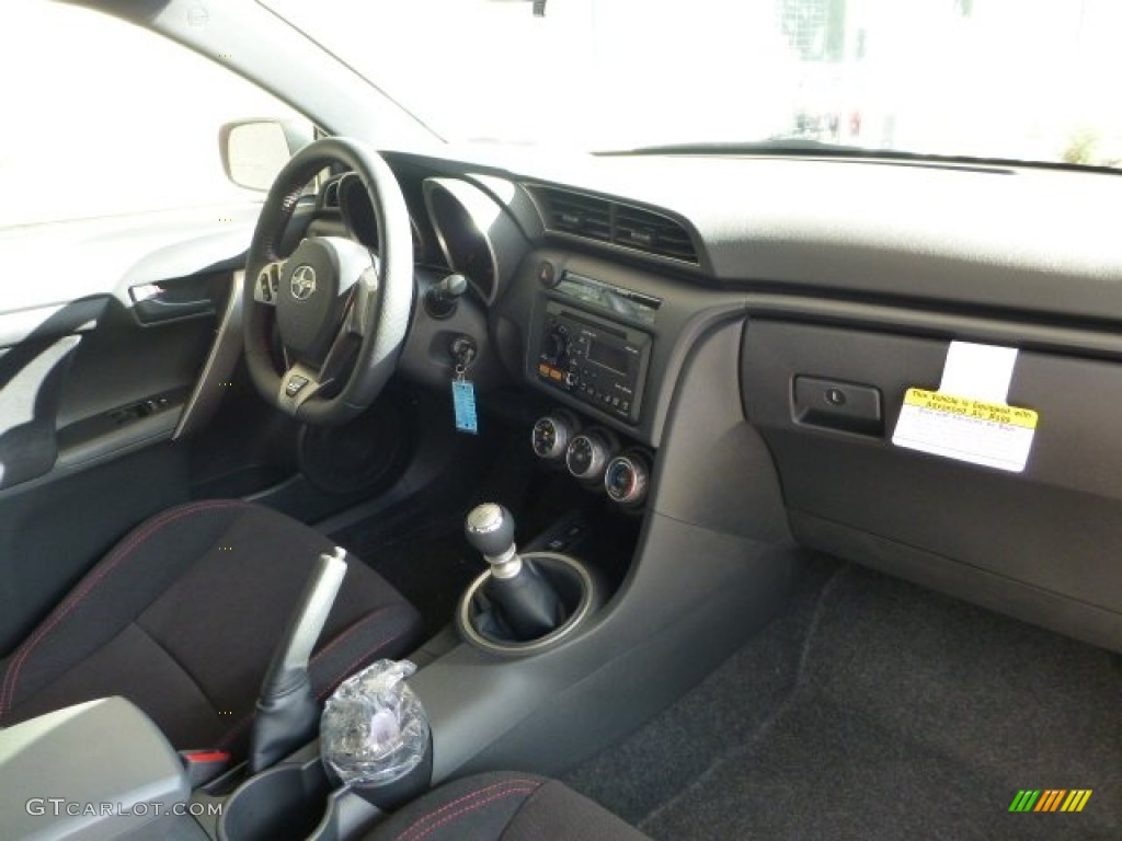 2013 Scion tC Release Series 8.0 RS 8.0 Dark Charcoal/Red Dashboard Photo #71439062