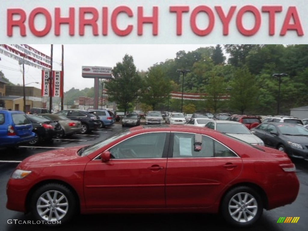 Barcelona Red Metallic Toyota Camry