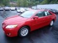 2010 Barcelona Red Metallic Toyota Camry XLE V6  photo #2