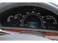 2001 Mercedes-Benz S Charcoal Interior Gauges Photo