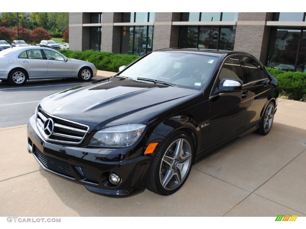 Black 2009 Mercedes-Benz C 63 AMG Exterior Photo #71441150