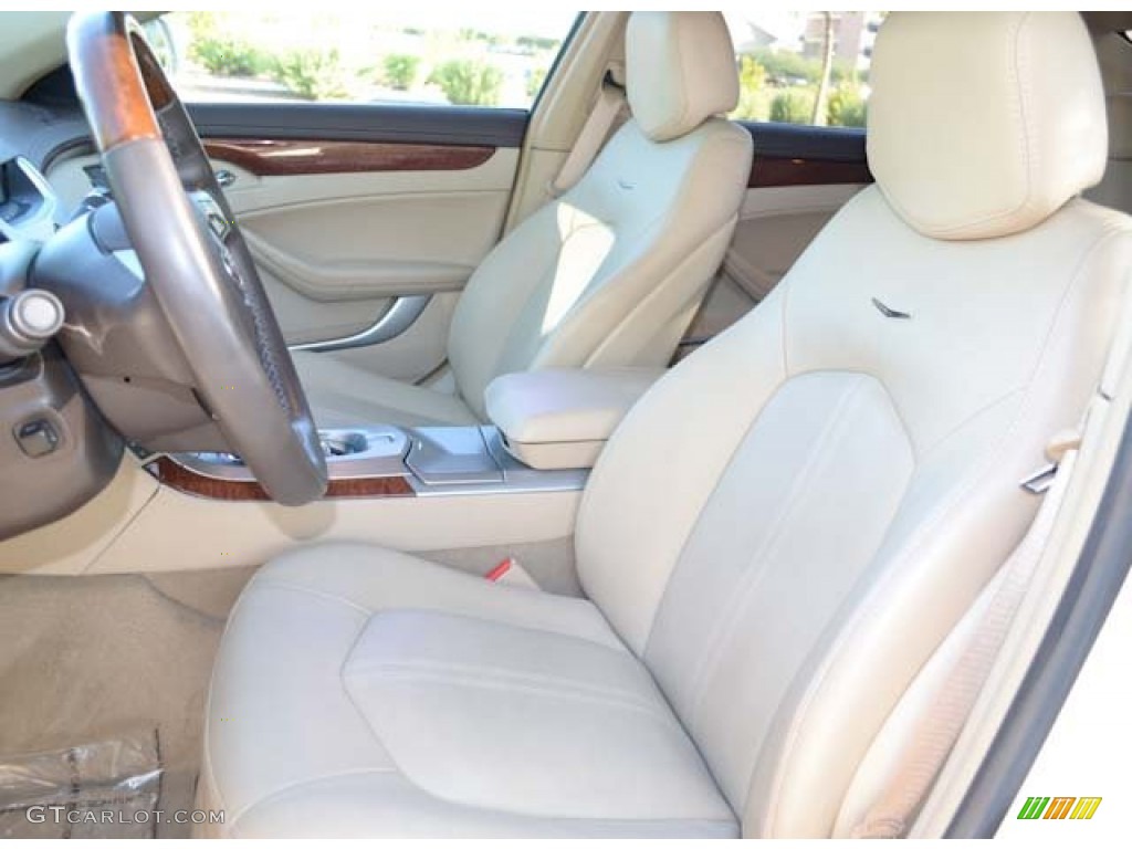 Cashmere/Cocoa Interior 2009 Cadillac CTS Sedan Photo #71441255