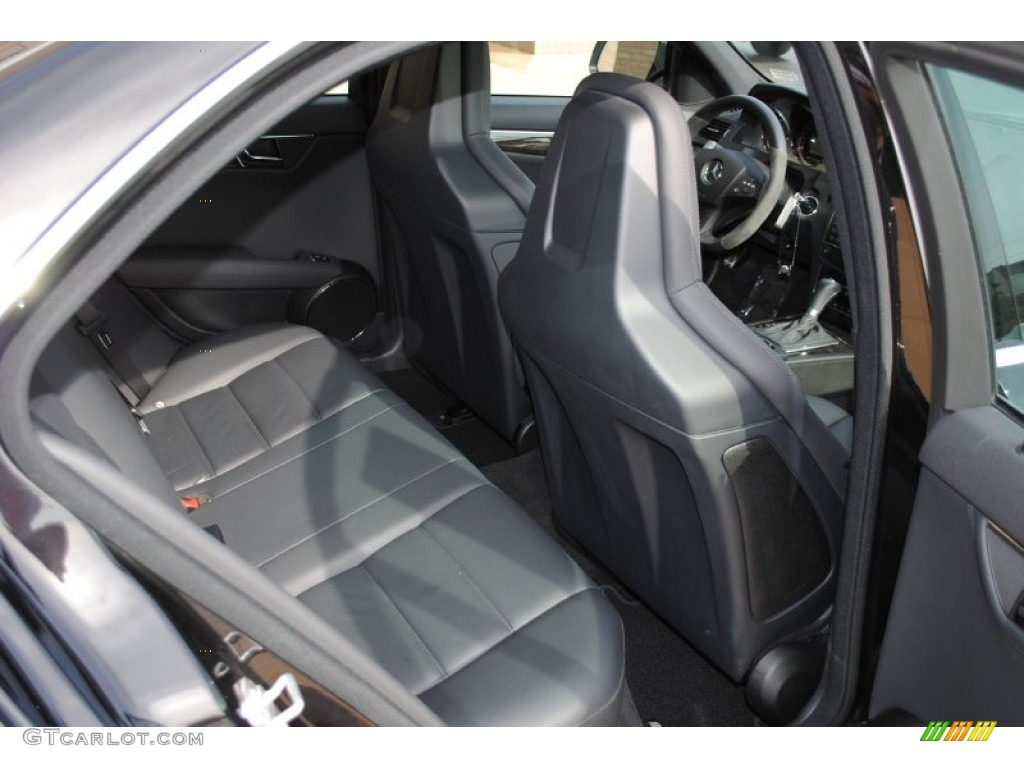 2009 C 63 AMG - Black / Black AMG Premium Leather photo #14
