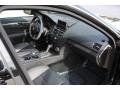 Black AMG Premium Leather Interior Photo for 2009 Mercedes-Benz C #71441273