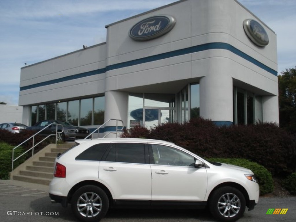 2012 Edge Limited AWD - White Platinum Metallic Tri-Coat / Medium Light Stone photo #1