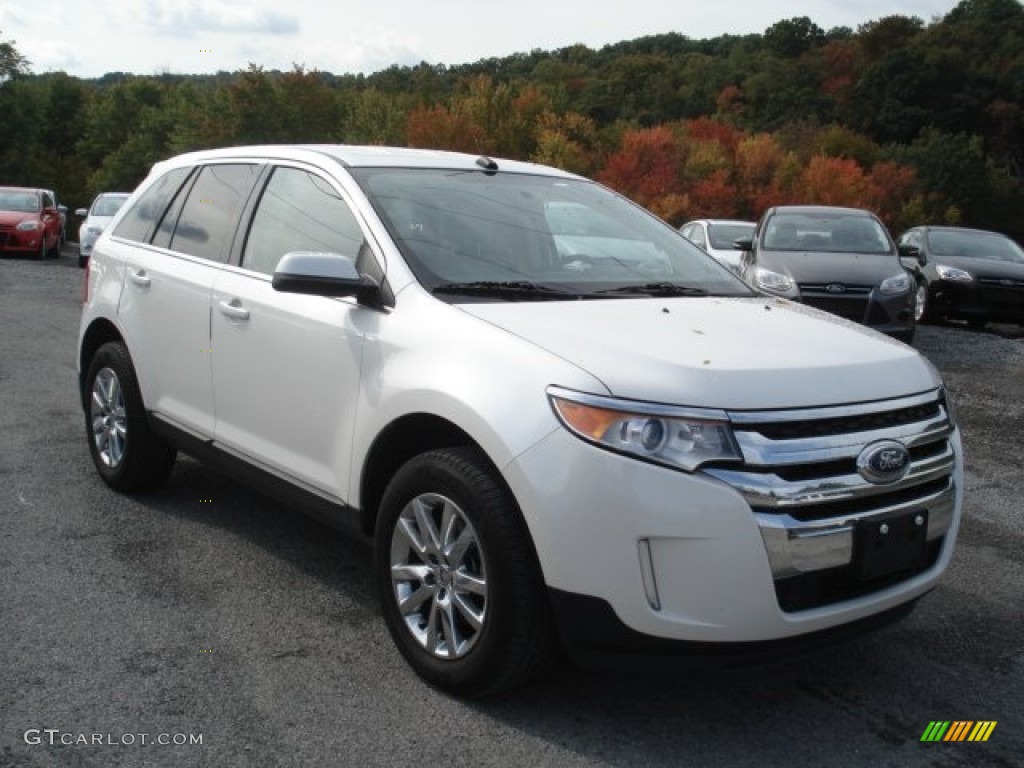 2012 Edge Limited AWD - White Platinum Metallic Tri-Coat / Medium Light Stone photo #2
