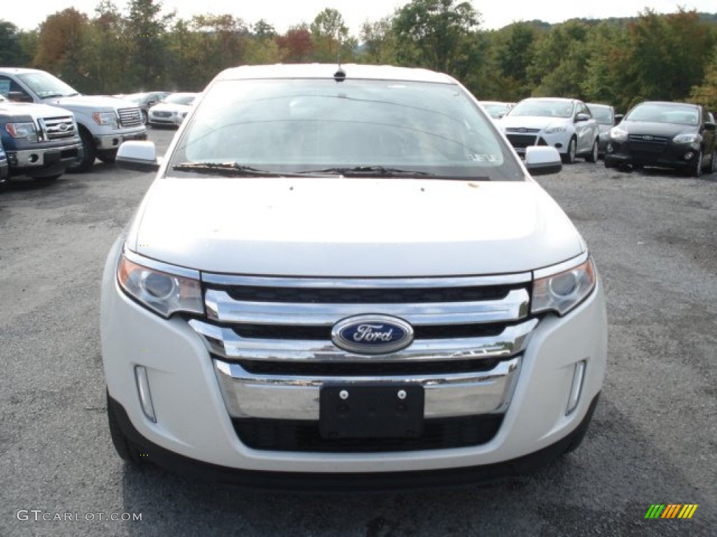 2012 Edge Limited AWD - White Platinum Metallic Tri-Coat / Medium Light Stone photo #3