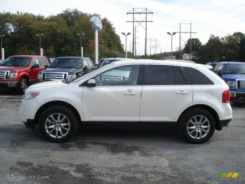 2012 Edge Limited AWD - White Platinum Metallic Tri-Coat / Medium Light Stone photo #5