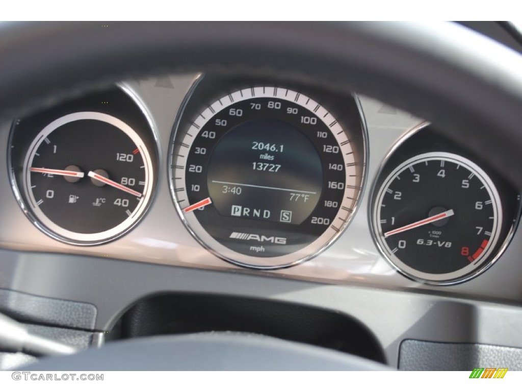2009 Mercedes-Benz C 63 AMG Gauges Photo #71441345