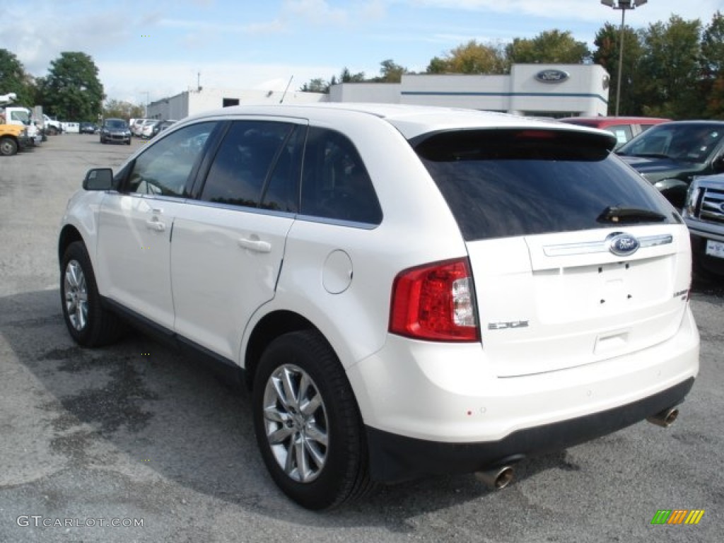 2012 Edge Limited AWD - White Platinum Metallic Tri-Coat / Medium Light Stone photo #6