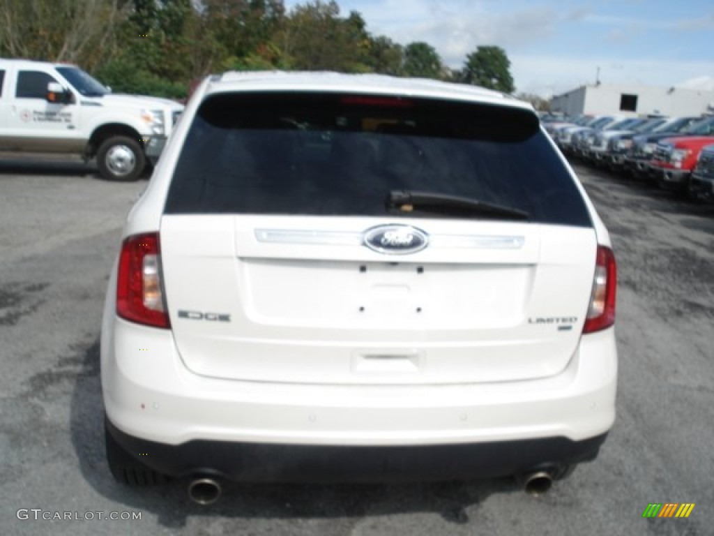 2012 Edge Limited AWD - White Platinum Metallic Tri-Coat / Medium Light Stone photo #7