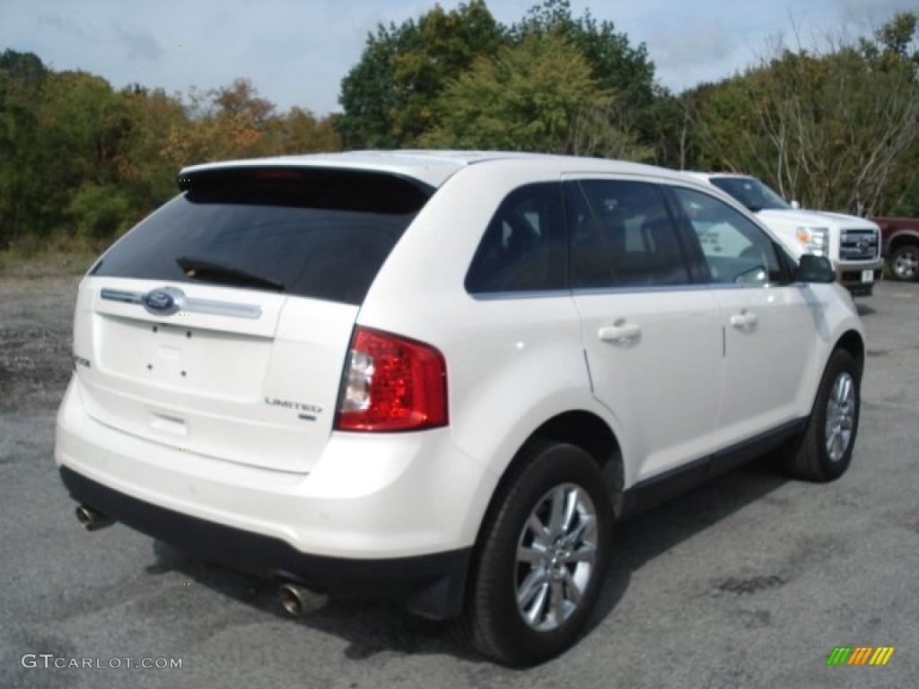 2012 Edge Limited AWD - White Platinum Metallic Tri-Coat / Medium Light Stone photo #8