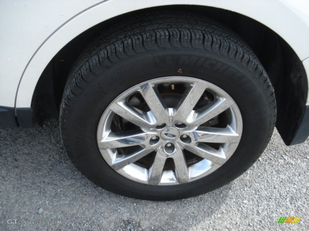 2012 Edge Limited AWD - White Platinum Metallic Tri-Coat / Medium Light Stone photo #9