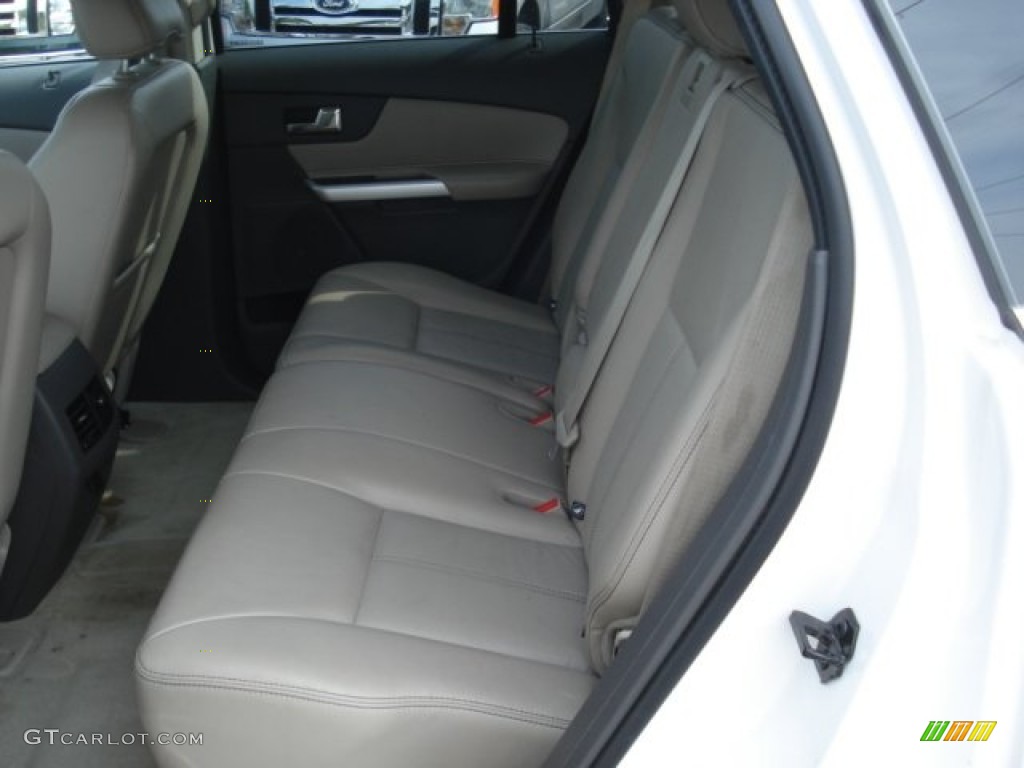 2012 Edge Limited AWD - White Platinum Metallic Tri-Coat / Medium Light Stone photo #13