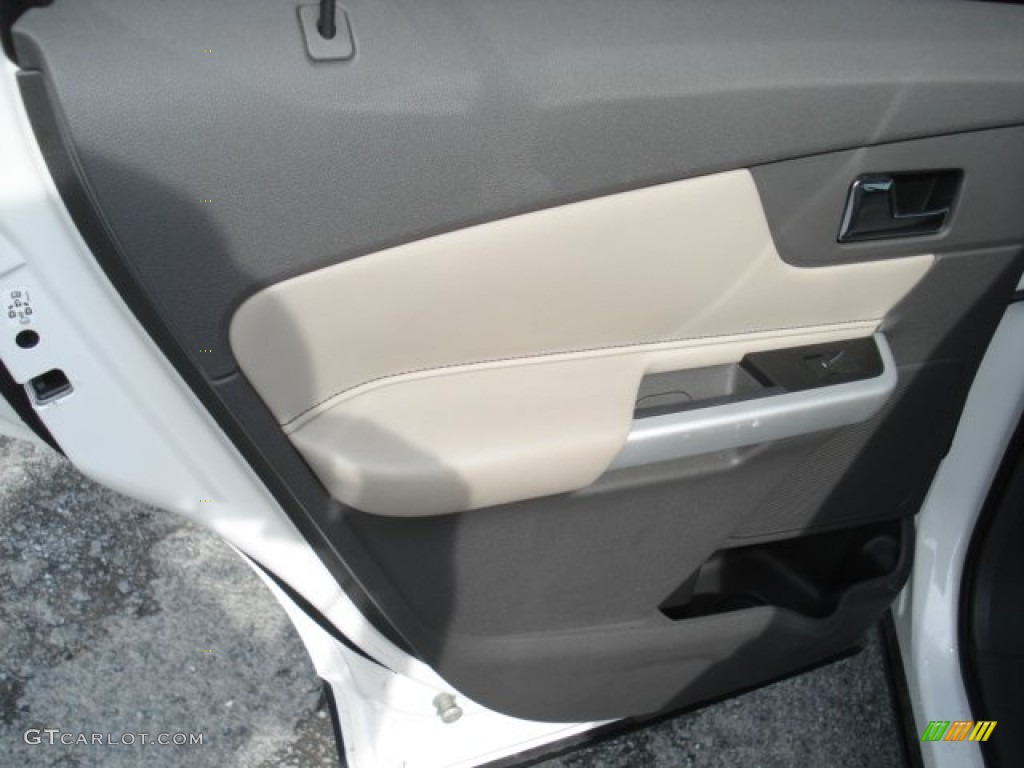2012 Edge Limited AWD - White Platinum Metallic Tri-Coat / Medium Light Stone photo #14